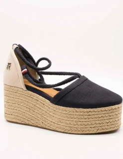 Alpargata Tommy Hilfiger FW07746-DW6 Space Blue de Mujer