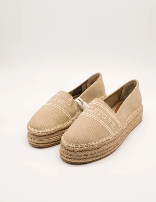 Alpargata Tommy Hilfiger FW08543-ACC Horseradish de Mujer