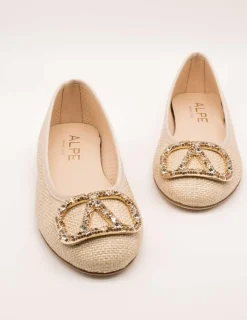Bailarina Alpe 5417-22-06 Rafia Cream de Mujer