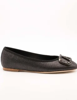 Bailarina Alpe 5417-22-05 Rafia Negro de Mujer