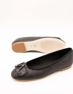 Bailarina Alpe 5417-22-05 Rafia Negro de Mujer