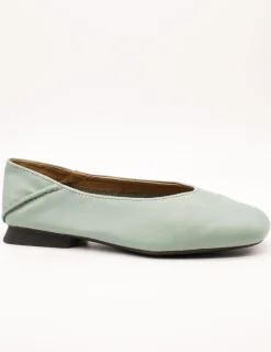 Bailarina Camper K201253-036 Casi Myra Verde de Mujer