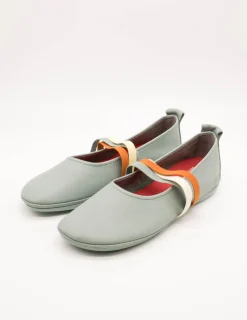 Bailarina Camper K201665-008 Twins Verde de Mujer