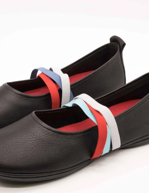 Bailarina Camper K201665-006 Twins Negro de Mujer