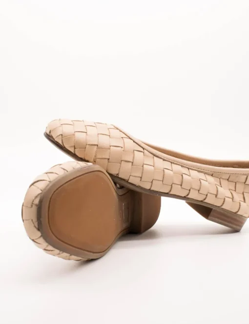 Bailarina Carmela 161662-01 Piel Beige de Mujer
