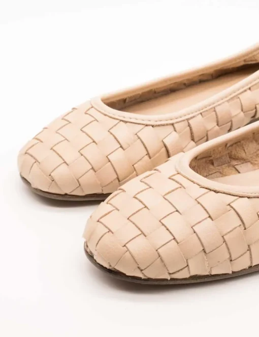 Bailarina Carmela 161662-01 Piel Beige de Mujer