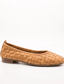 Bailarina Carmela 161662-03 Piel Camel de Mujer