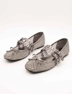 Bailarina Guess FLJKNN FAB02 Kayann Pewter de Mujer
