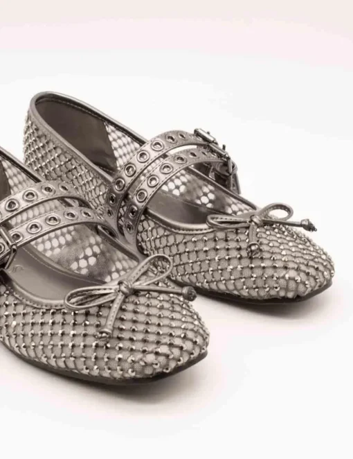 Bailarina Guess FLJKNN FAB02 Kayann Pewter de Mujer