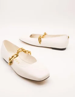 Bailarina Guess FLTBLE LEA02 LEVY Ivory de Mujer