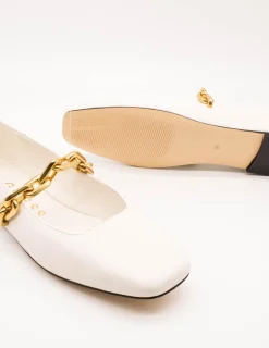 Bailarina Guess FLTBLE LEA02 LEVY Ivory de Mujer