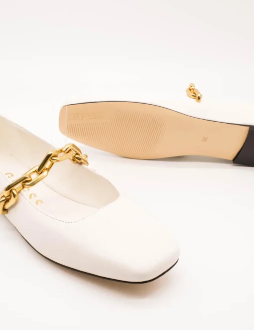 Bailarina Guess FLTBLE LEA02 LEVY Ivory de Mujer