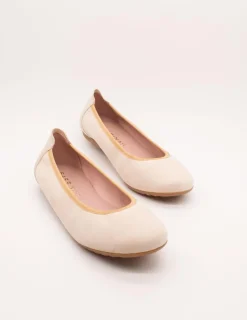 Bailarina Sabrinas 22010 Ante Beige de mujer.