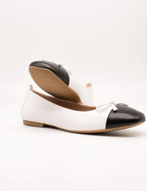 Bailarina Unisa Belle Blanco-Negro de Mujer