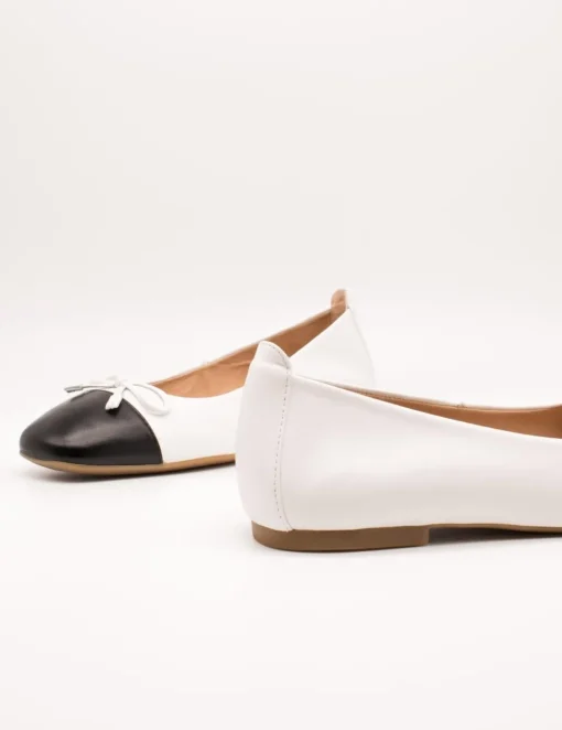 Bailarina Unisa Belle Blanco-Negro de Mujer