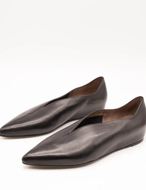Bailarina Wonders A-3812 Martina Velvet Negro de Mujer