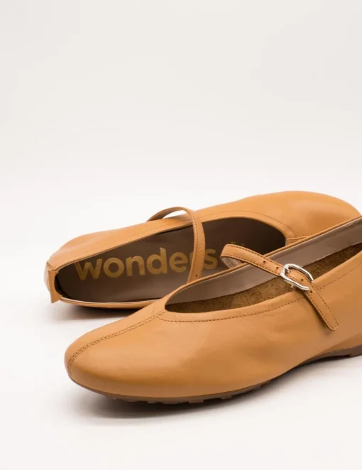 Bailarina Wonders A-4101 Sauvag Cuero de Mujer