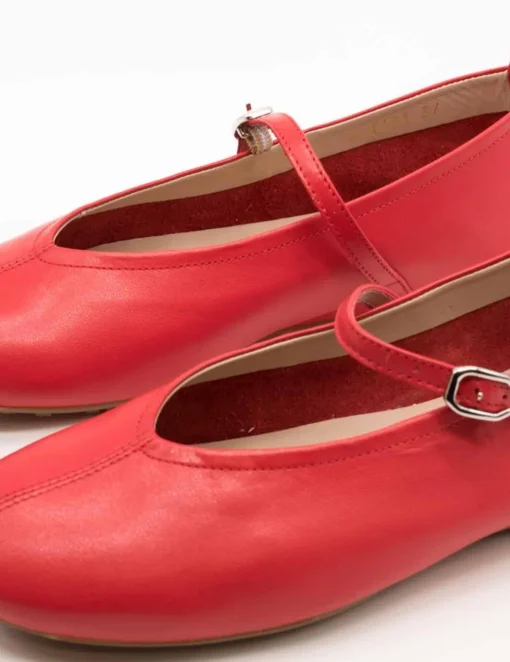 Bailarina Wonders A-4101 Sauvag Rojo de Mujer