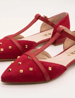 Bailarina Zabba difference 3109 rojo de mujer.