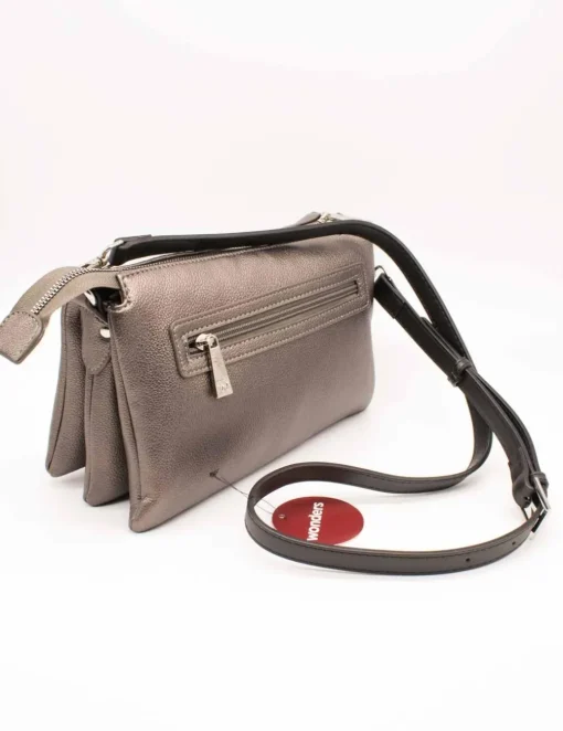Bolso Wonders WB-52007 Combinacion Plomo