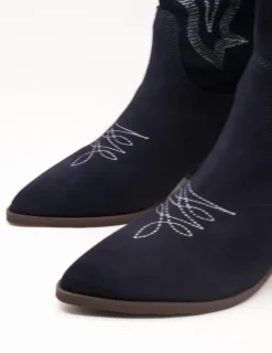 Bota BeFree TY2211-03 Suede Blue de Mujer