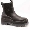 Bota Buffalo Aspha Chelsea Mid Black de Mujer