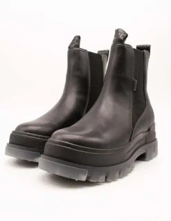 Bota Buffalo Aspha Chelsea Mid Black de Mujer