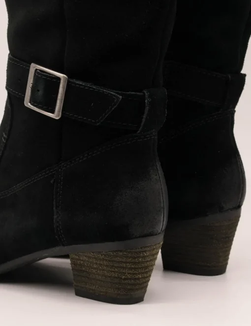 Bota clarks Melanie Hi GTX black de mujer.