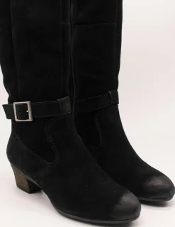 Bota clarks Melanie Hi GTX black de mujer.