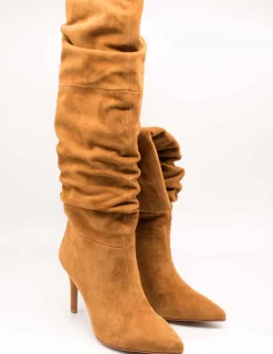 Bota Exé DIANA-120 SUEDE CAMEL de Mujer