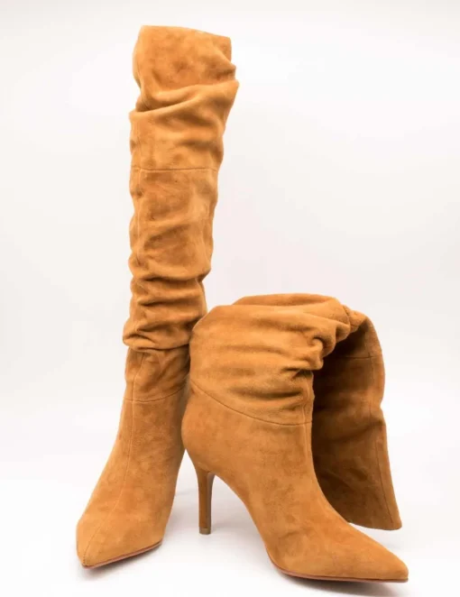 Bota Exé DIANA-120 SUEDE CAMEL de Mujer
