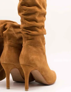 Bota Exé DIANA-120 SUEDE CAMEL de Mujer