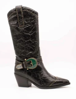 Bota Noa Harmon Owen 9771 Negro de Mujer