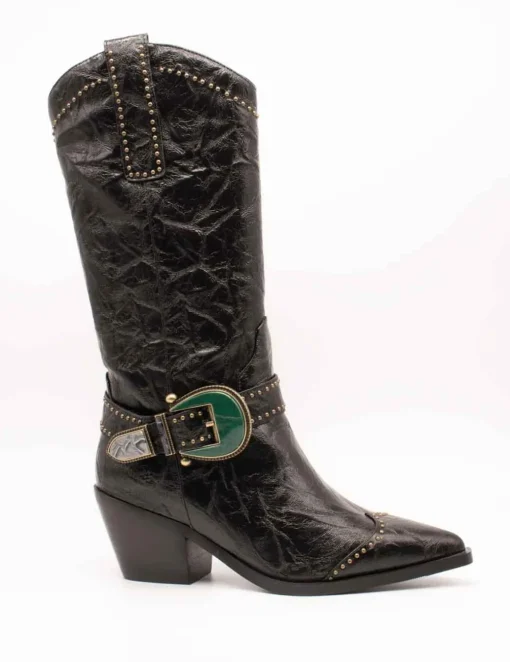Bota Noa Harmon Owen 9771 Negro de Mujer