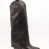 Bota Ovyé S07020VITNE-Nero Stivale Negro de Mujer
