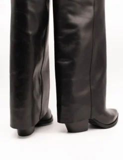Bota Ovyé S07020VITNE-Nero Stivale Negro de Mujer