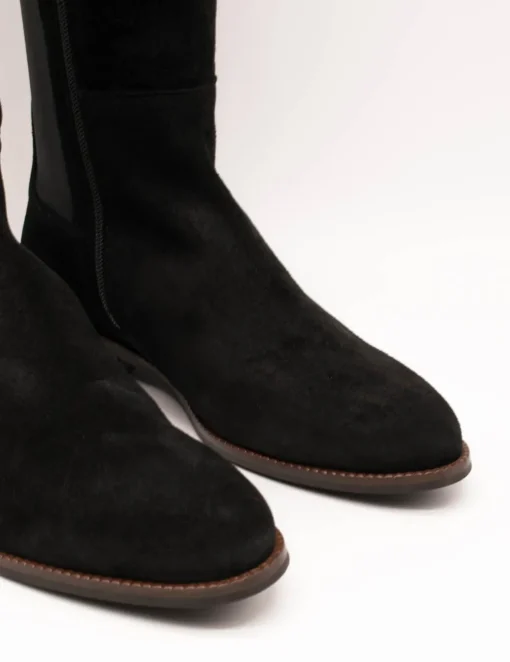 Bota Viguera 8076 Vitelo Negro de Mujer