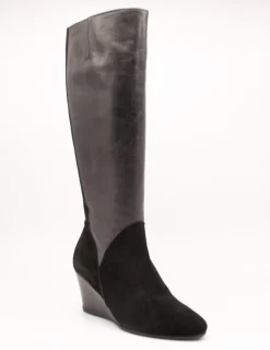 Bota Wonders 3604 negro de mujer