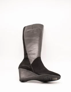 Bota Wonders 3604 negro de mujer