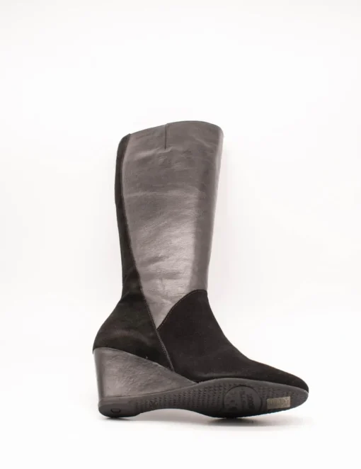 Bota Wonders 3604 negro de mujer