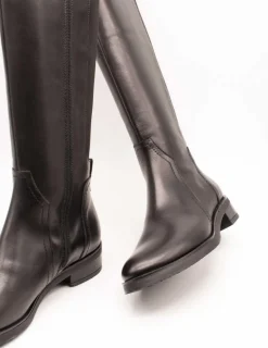 Bota Wonders C-5480 Isy Negro de Mujer de Mujer