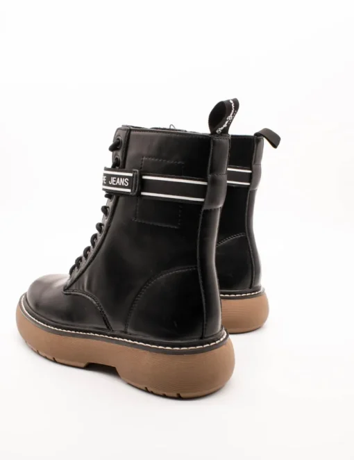 Botín Pepe Jeans PLS50503-999 Yoko Fact Black de Mujer