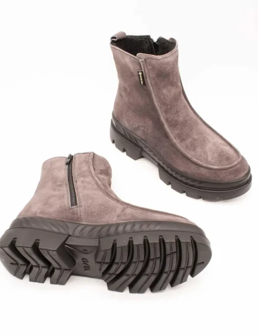 Botín Ara 12-14111-10 Hydro Velour Steel de Mujer