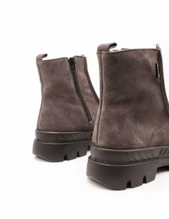 Botín Ara 12-14111-10 Hydro Velour Steel de Mujer