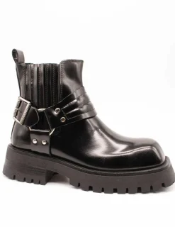 Botín Bronx 47594 Qui-nn Black de Mujer