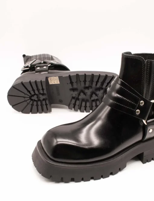 Botín Bronx 47594 Qui-nn Black de Mujer