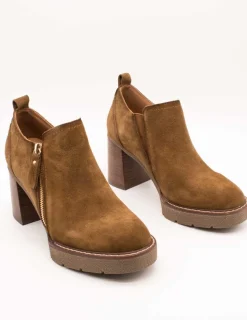 Botín Carmela 161860-01 Camel de Mujer
