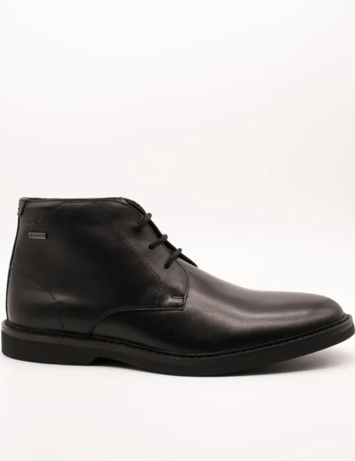 Botín Clarks 26161365 Atticus GTX Black de Hombre