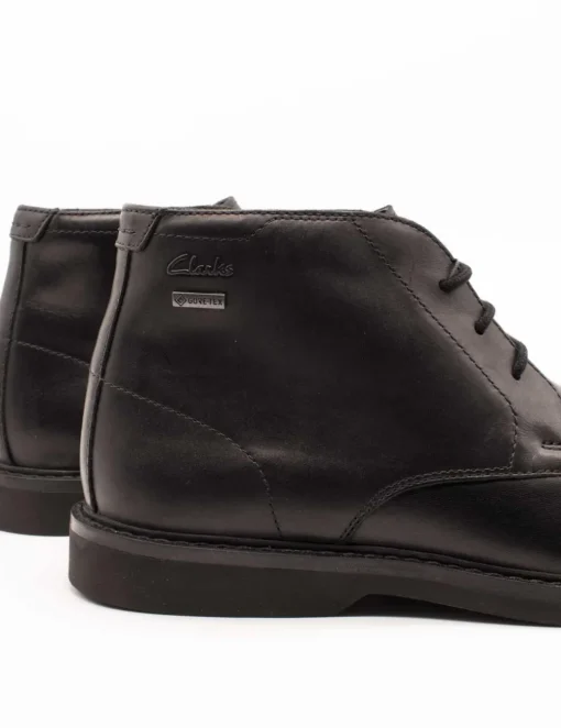 Botín Clarks 26161365 Atticus GTX Black de Hombre