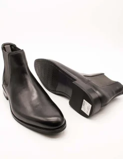 Botín Clarks 26173460 CraftArlo Top Black Leather de Hombre